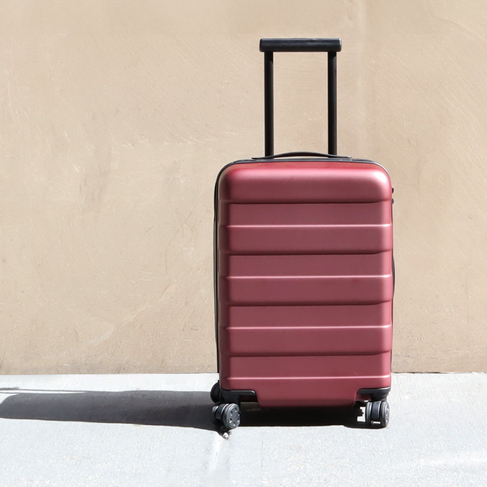 Muji Adjustable Handle Hard Shell 36L Håndbagage Dame Rød | RM8E2F84O
