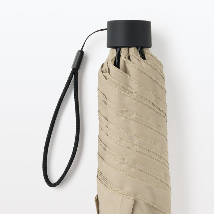Muji All-Weather Foldable Paraplyer Herre Beige | JZ9N9U37F