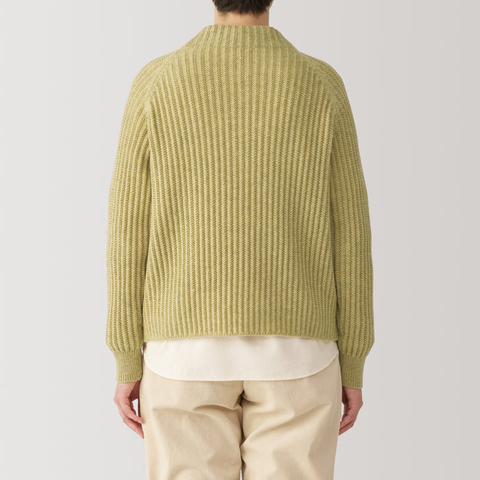 Muji Andes Wool Mock Neck Trøjer Dame Sort | ND9M8W38P