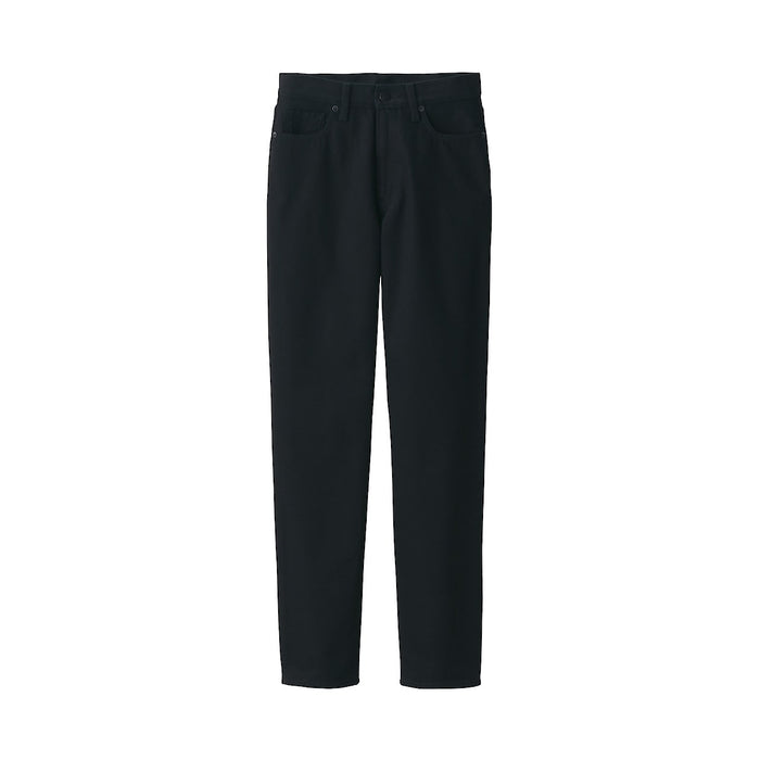 Muji Denim Regular Bukser Dame Sort | VL0R2G98Y