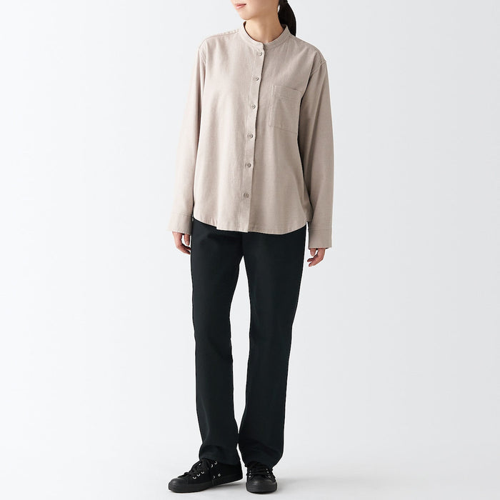 Muji Denim Regular Bukser Dame Sort | VL0R2G98Y