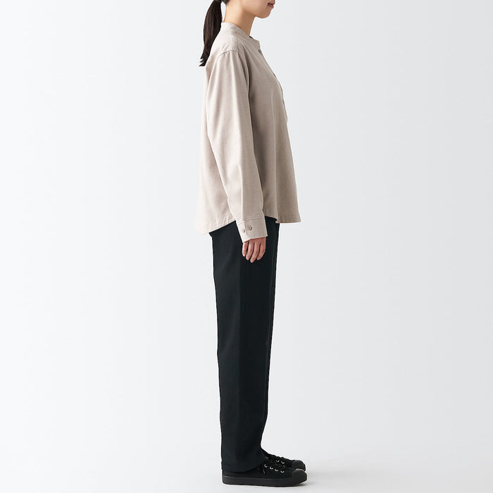 Muji Denim Regular Bukser Dame Sort | VL0R2G98Y