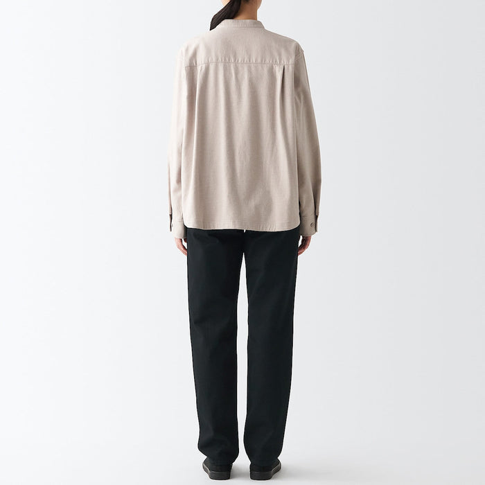 Muji Denim Regular Bukser Dame Sort | VL0R2G98Y