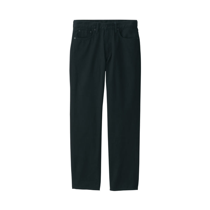 Muji Denim Regular Fit Jeans Dame Sort | BX0K5C75U