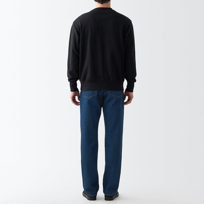 Muji Denim Regular Jeans Herre Blå | UQ1M9X44N