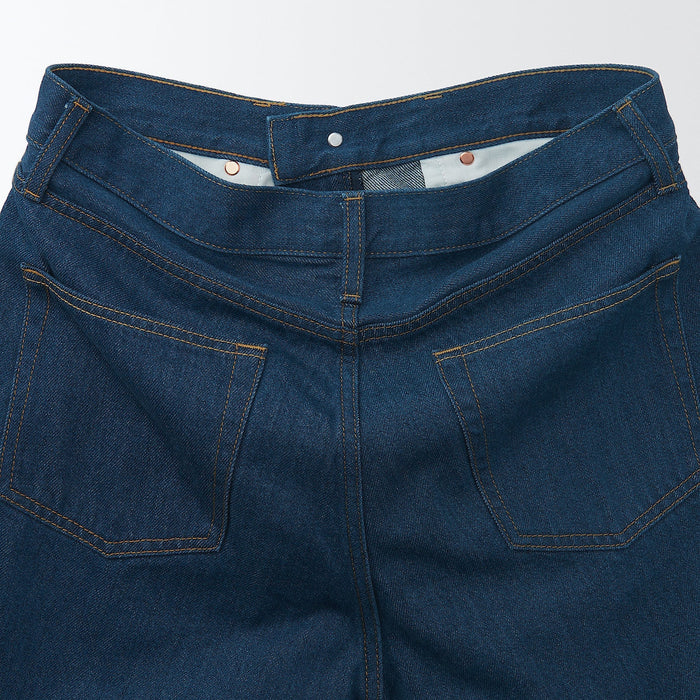 Muji Denim Regular Jeans Herre Blå | UQ1M9X44N