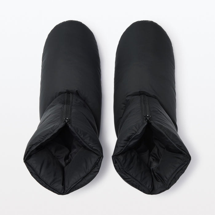 Muji Down Room Boots Tøfler Dame Sort | EE3Q0B29Y