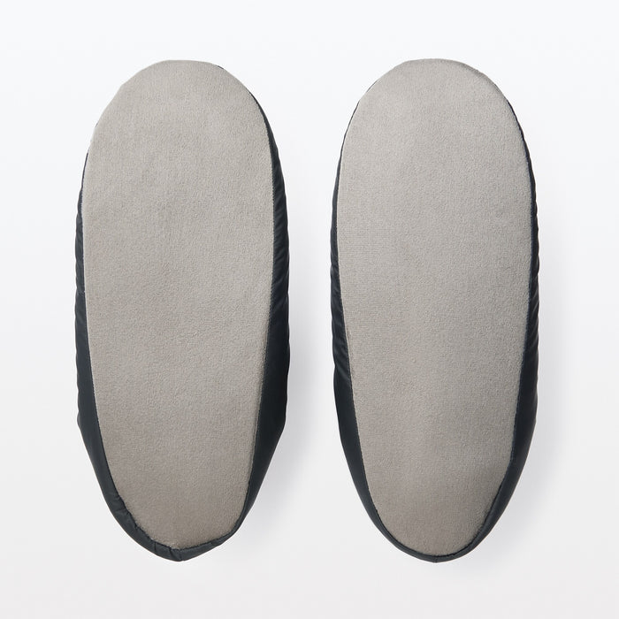 Muji Down Room Boots Tøfler Dame Sort | EE3Q0B29Y