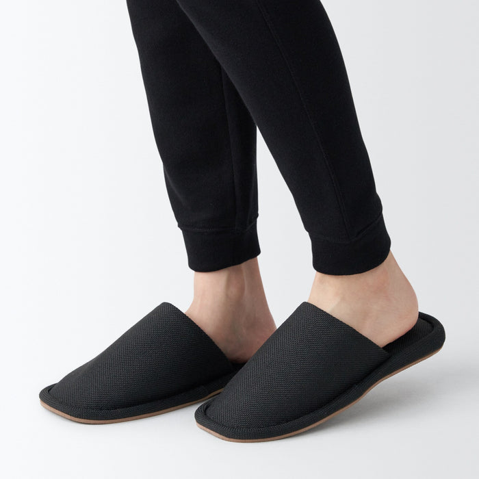 Muji Either-Foot Tøfler Dame Sort | CT3X7X65P