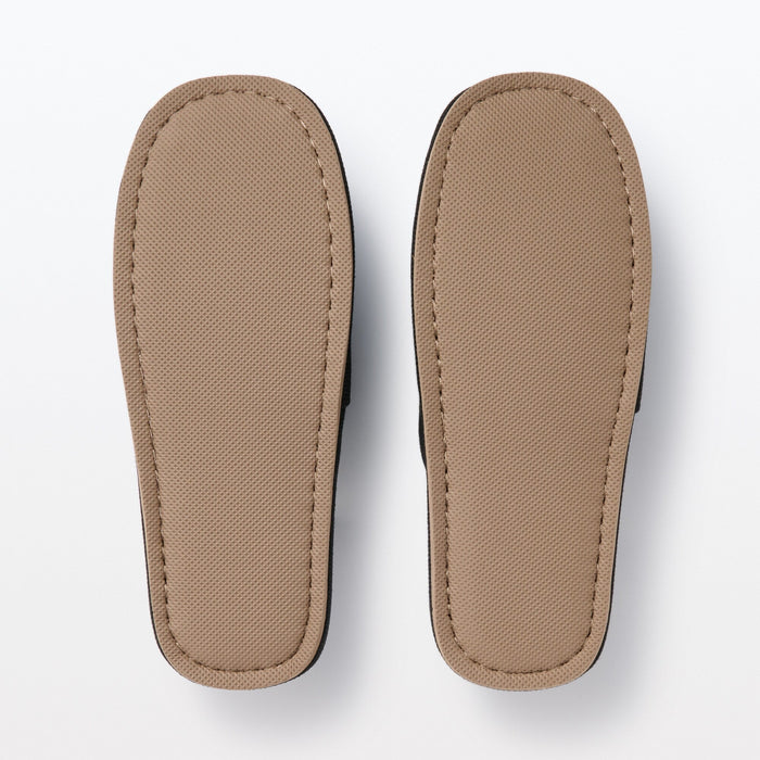 Muji Either-Foot Tøfler Dame Sort | CT3X7X65P
