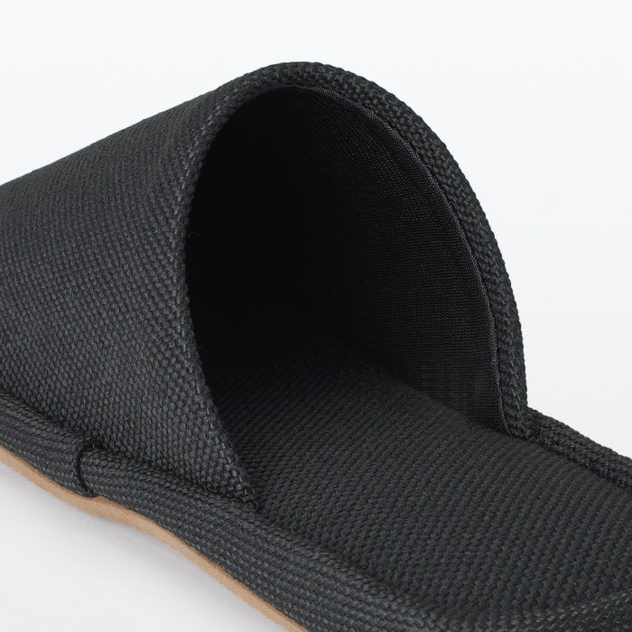 Muji Either-Foot Tøfler Dame Sort | CT3X7X65P