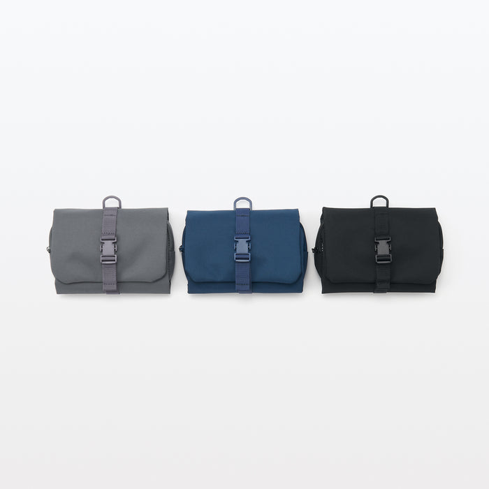 Muji Hanging Toilettaske Dame Sort | BA5A7C57N
