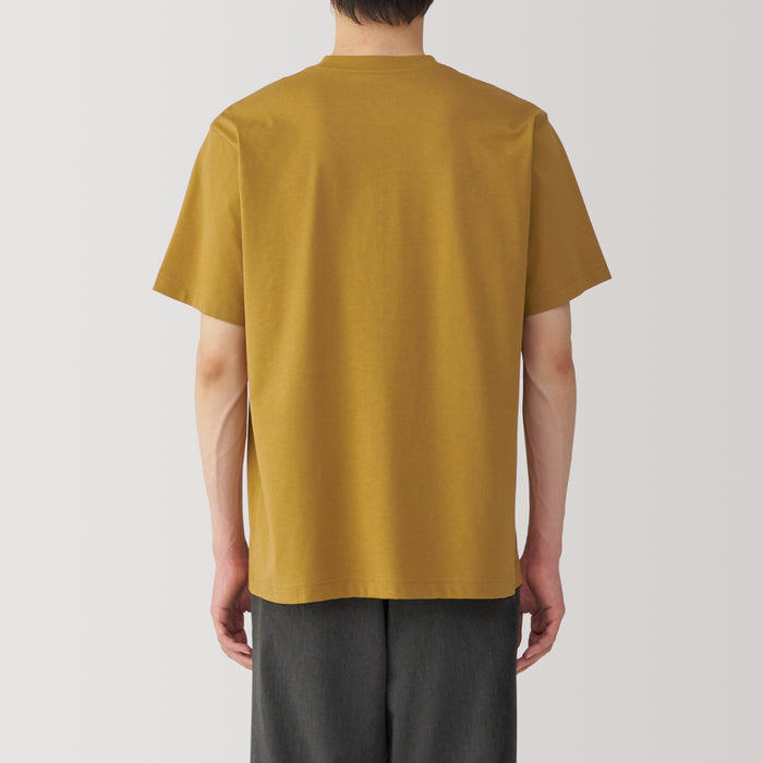 Muji Jersey Crew Neck Short Sleeve T Shirts Herre Brune | EJ1Y6L28O
