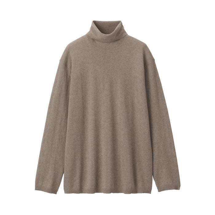 Muji Labo Natural Cashmere Turtleneck Trøjer Dame Grå | MA5Y0S15L