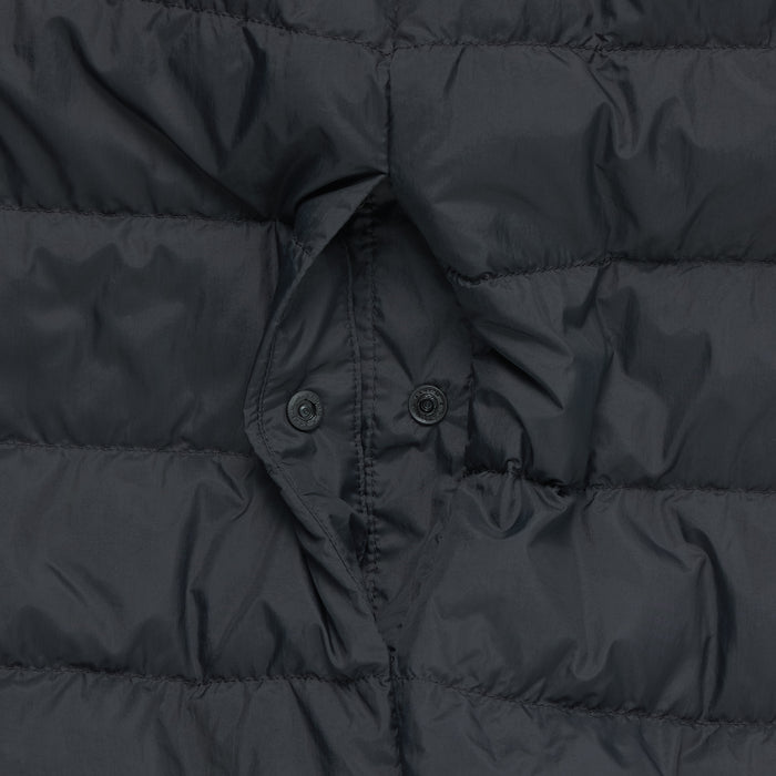 Muji Lightweight Down Collarless Vest Herre Sort | DX6D8G16X