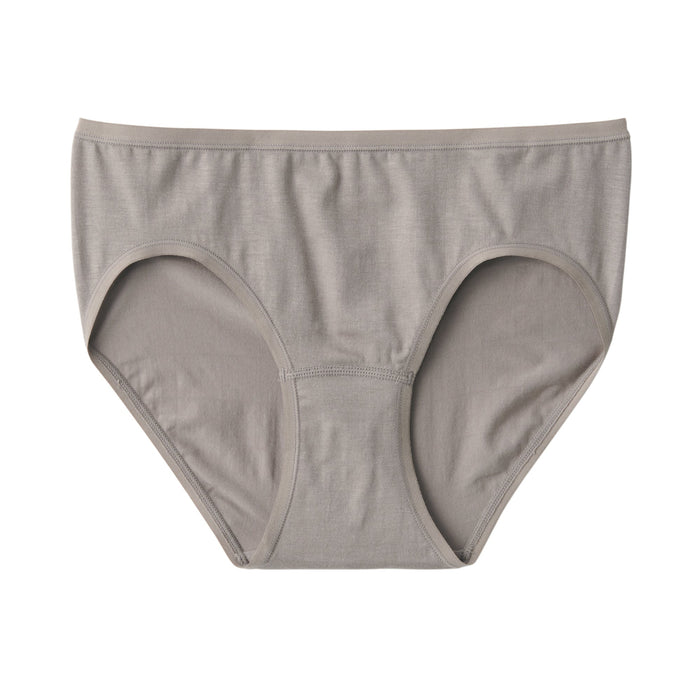 Muji Lyocell Low-Rise Trusser Dame Grå | ZY9B7J62F