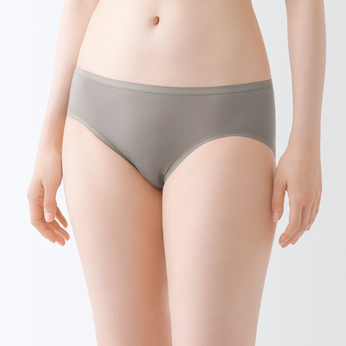 Muji Lyocell Low-Rise Trusser Dame Grå | ZY9B7J62F
