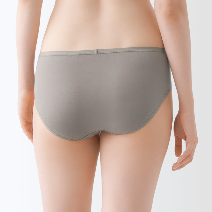 Muji Lyocell Low-Rise Trusser Dame Grå | ZY9B7J62F