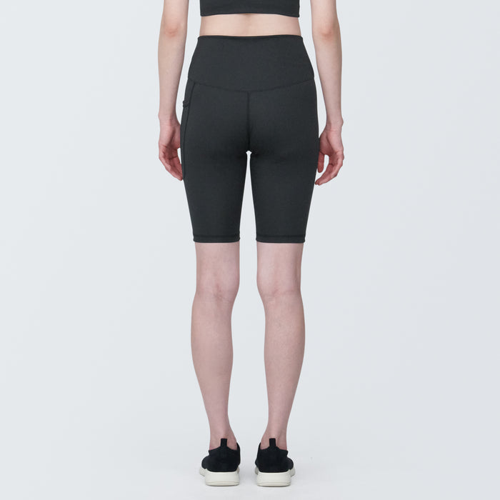 Muji Quick Dry Biker Shorts Dame Sort | TT9B2E30U