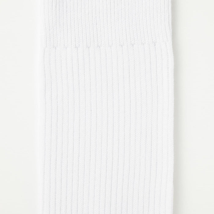 Muji Right Angle Ribbed Sokker Dame Sort | OE5Y4L42C