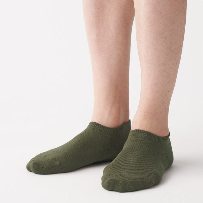 Muji Right Angle Sneaker Sokker Herre Grøn | FP6T6N86K