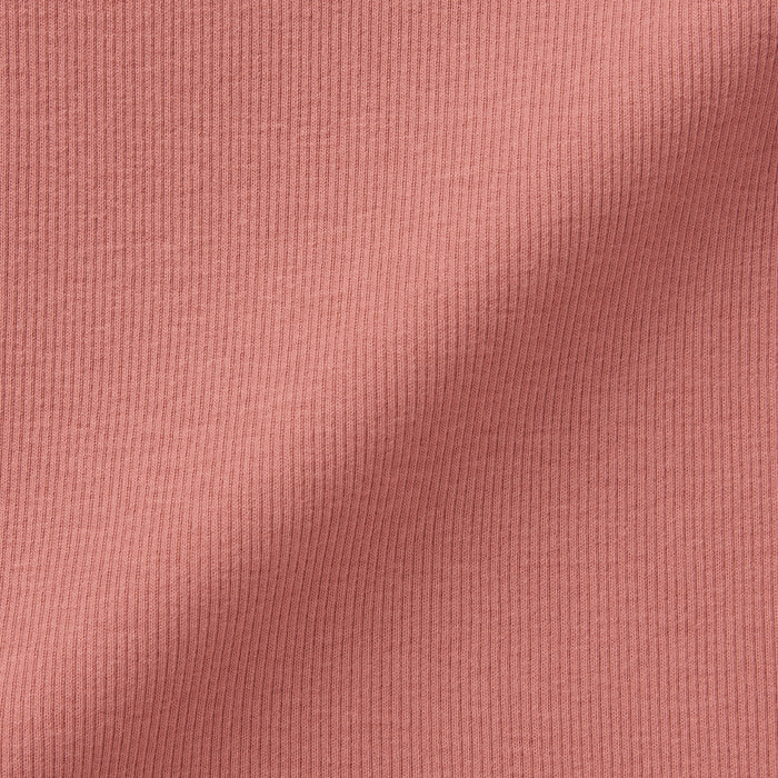 Muji Soy Fiber Blend Ribbed Crew Neck Long Sleeve T Shirts Dame Hvide | DU1L9Z14K