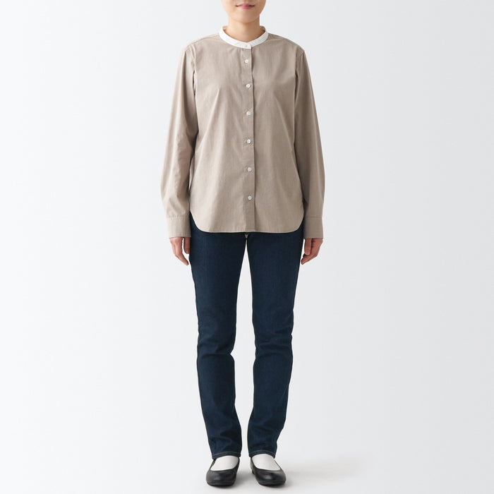 Muji Stretch Denim Slim Jeans Dame Mørkeblå | KU5I1X46H