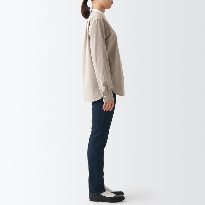 Muji Stretch Denim Slim Jeans Dame Mørkeblå | KU5I1X46H