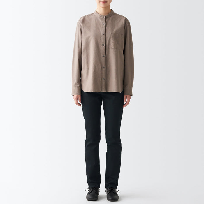 Muji Stretch Denim Slim Jeans Dame Sort | KM6I4I44L