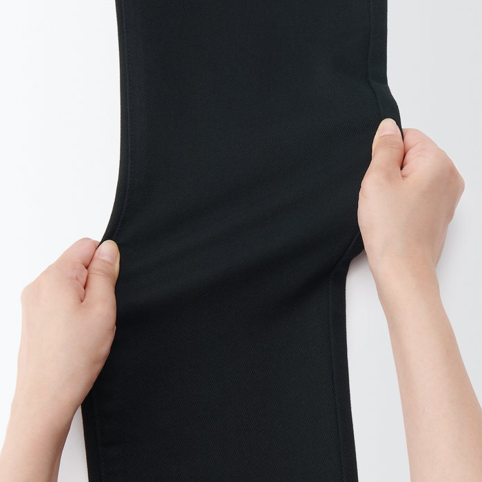 Muji Stretch Denim Slim Jeans Dame Sort | KM6I4I44L