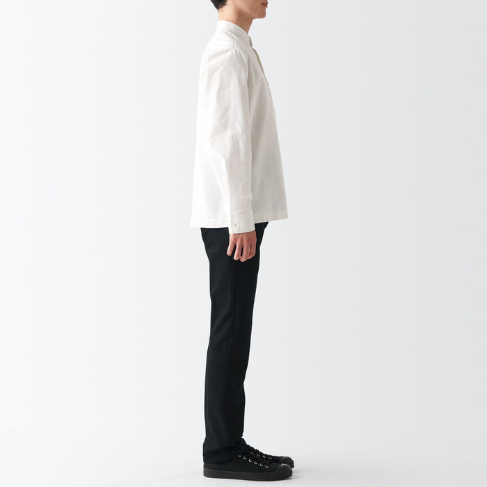 Muji Stretch Denim Slim Jeans Herre Sort | VJ6B4F01H