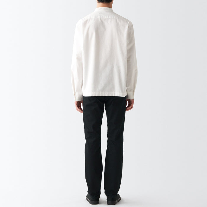 Muji Stretch Denim Slim Jeans Herre Sort | VJ6B4F01H