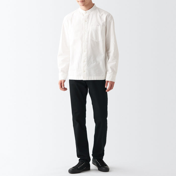 Muji Stretch Denim Slim Jeans Herre Sort | VJ6B4F01H