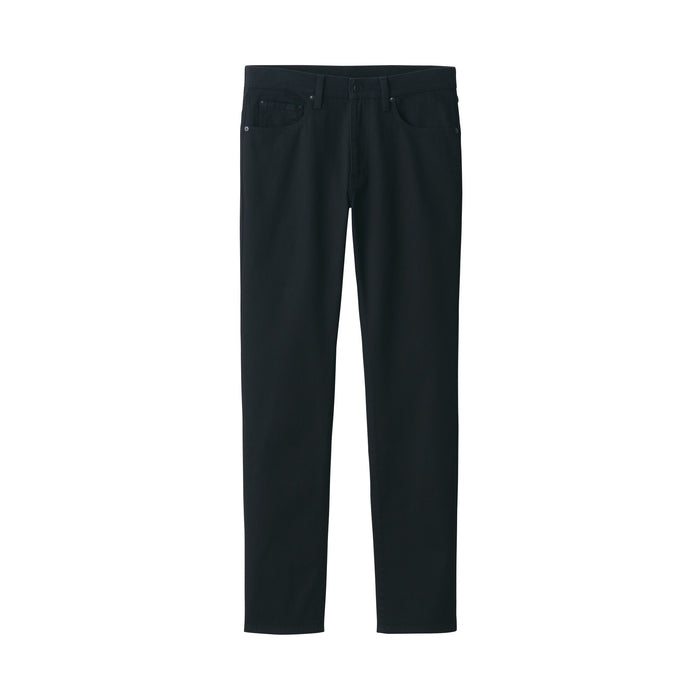 Muji Stretch Denim Slim Jeans Herre Sort | WD4K5O93M