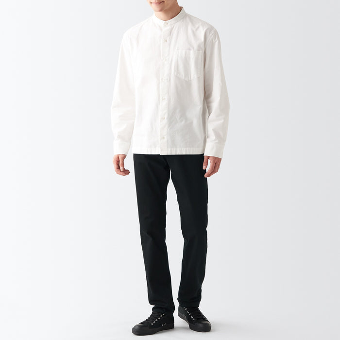 Muji Stretch Denim Slim Jeans Herre Sort | WD4K5O93M