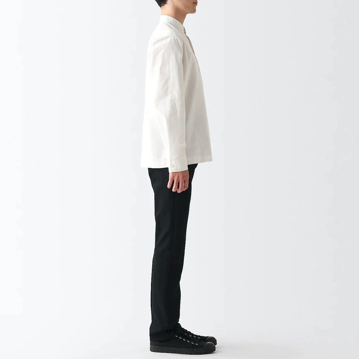 Muji Stretch Denim Slim Jeans Herre Sort | ZL4T5R57N