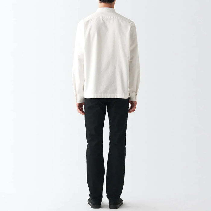 Muji Stretch Denim Slim Jeans Herre Sort | ZL4T5R57N