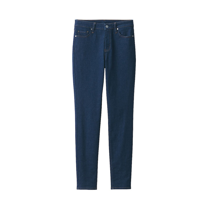 Muji Super Stretch Denim Skinny Jeans Dame Blå | KA7Y6O24E