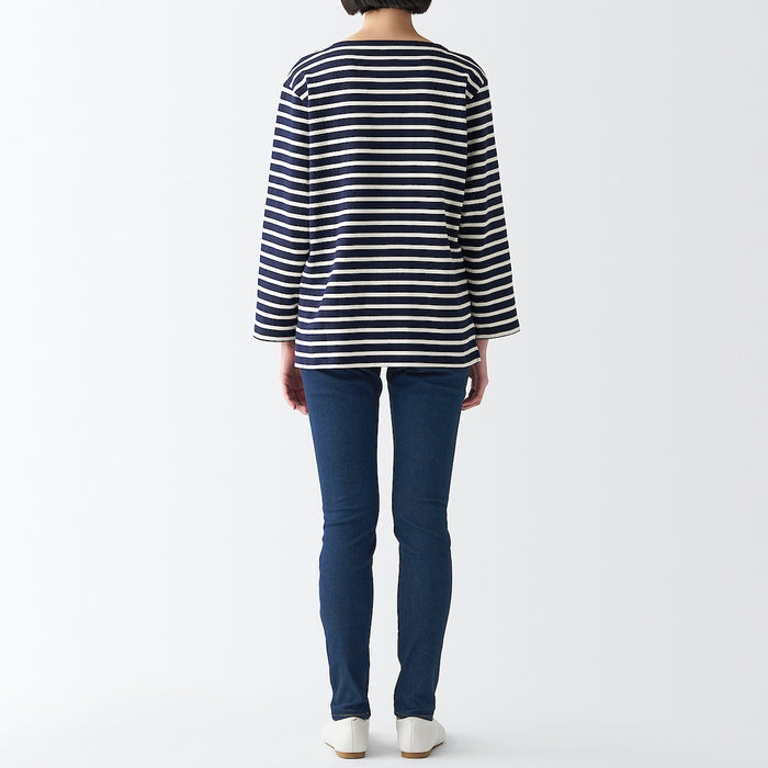 Muji Super Stretch Denim Skinny Jeans Dame Blå | KA7Y6O24E