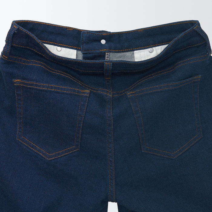 Muji Super Stretch Denim Skinny Jeans Dame Blå | KA7Y6O24E