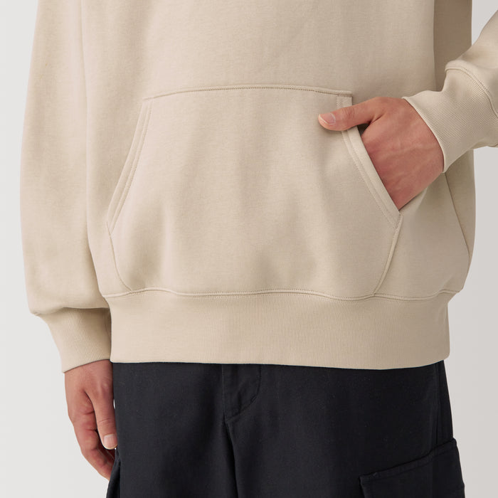 Muji Sweatshirt Pullover Hoodie Hættetrøje Herre Beige | FU4E4N26G