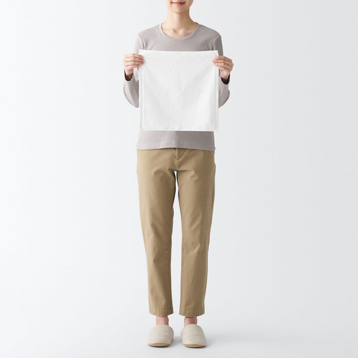 Muji Twin Pile Hand with Loop Håndklæde Herre Grå | FE8R3M11M