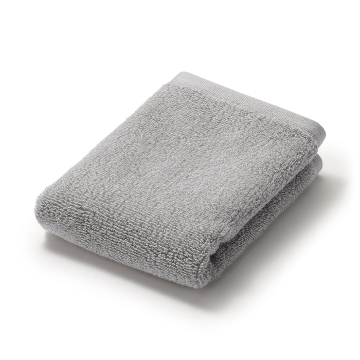 Muji Twin Pile Hand with Loop Håndklæde Herre Grå | FE8R3M11M
