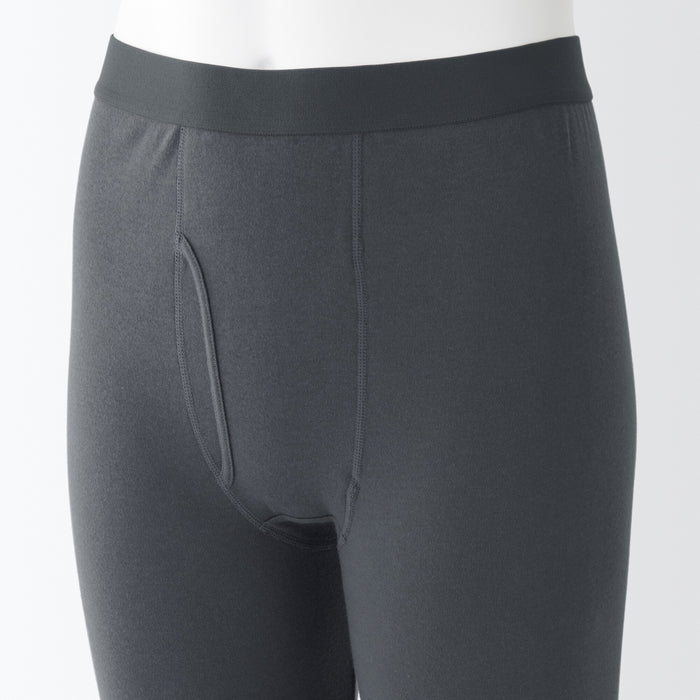 Muji Warm Long Tights Herre Grå | NJ3X8D44G