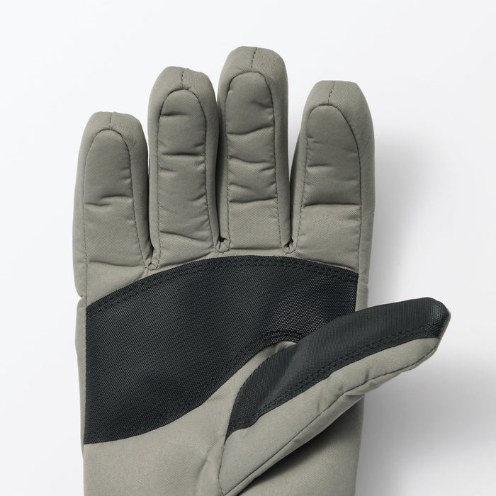 Muji Water Resistant Handsker Dame Sort | UK5E5A96S