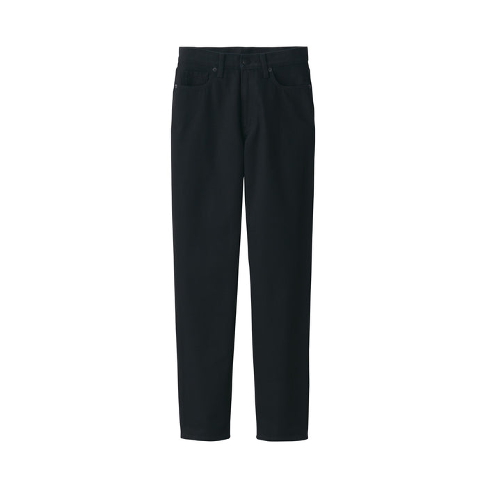 Muji WoDenim Regular Jeans Herre Sort | OR7Q6E90V