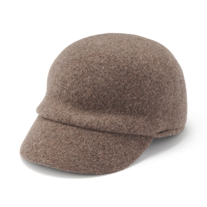 Muji Wool Kasketter Dame Brune | XB6N5T97Y